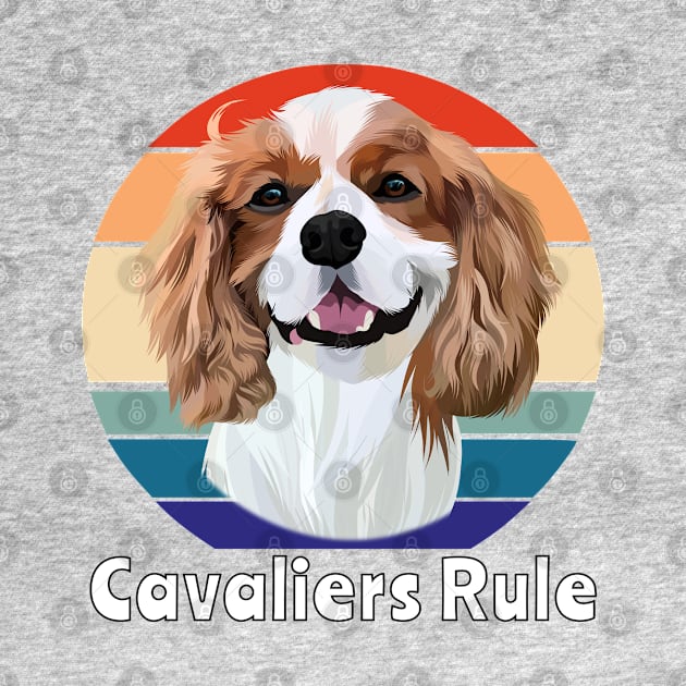 Retro Blenheim Cavalier King Charles Spaniel Gifts by Cavalier Gifts